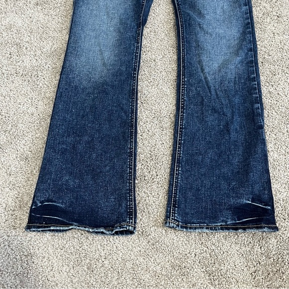 Silver Jeans Co. size W29/L31  Tuesday slim boot women’s faded blue Jean - Picture 9 of 12